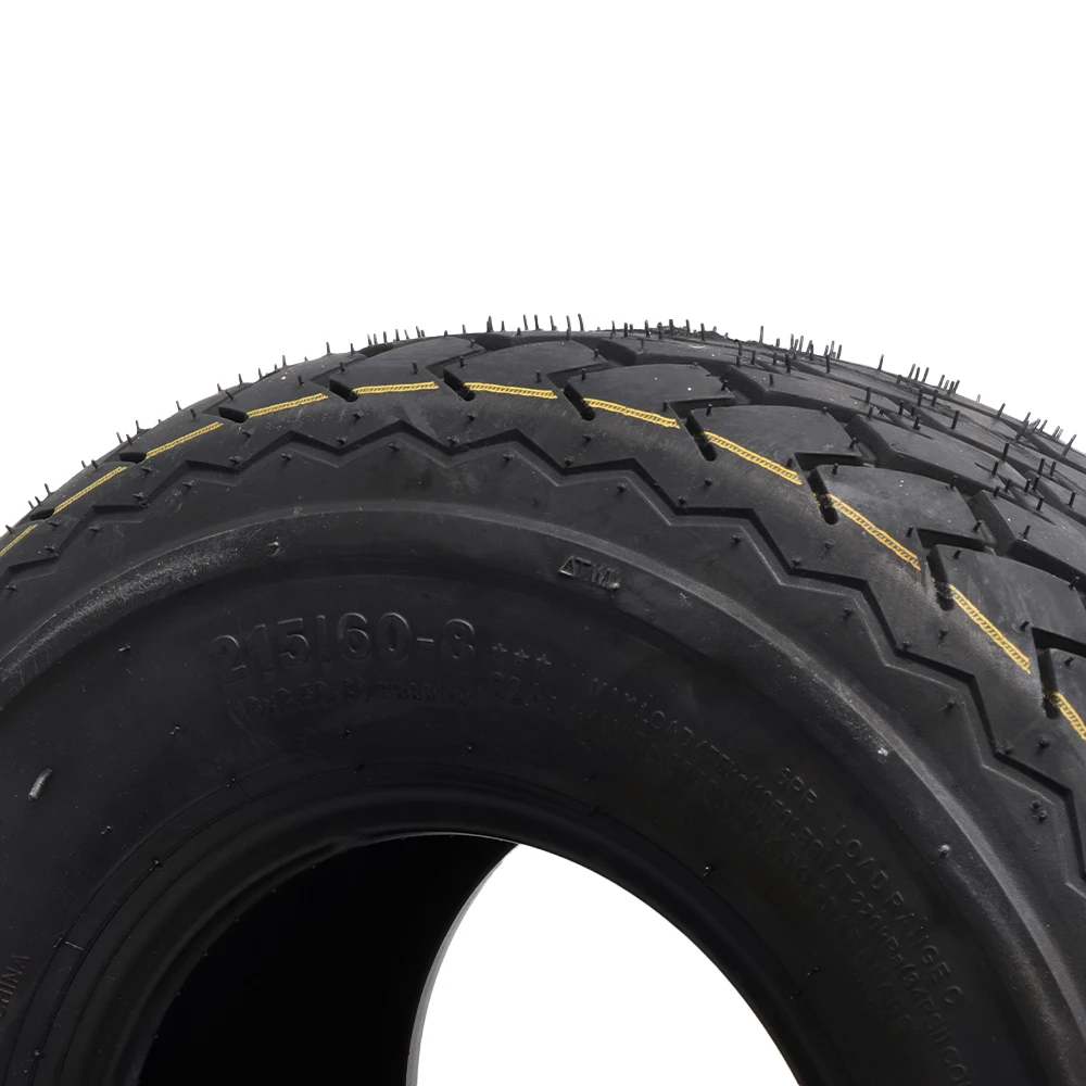 Pneu sem câmara de ar 215/60-8, pneu a vácuo reforçado 18x8.50-8 para substituição de roda de scooter elétrica Harley da cidade chinesa