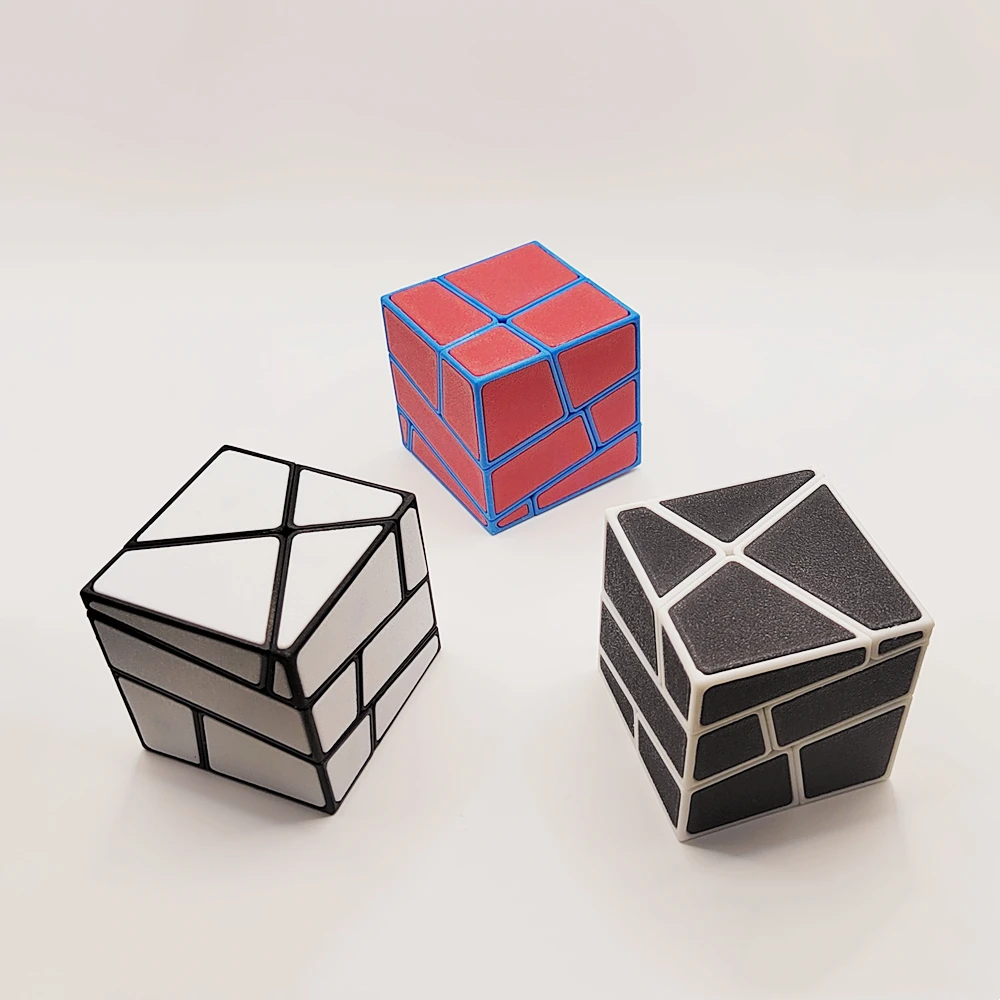 

ZEPUZZLES Ghost SQ0 куб наклейки странной формы головоломка без наклеек куб головоломки игрушки детский подарок