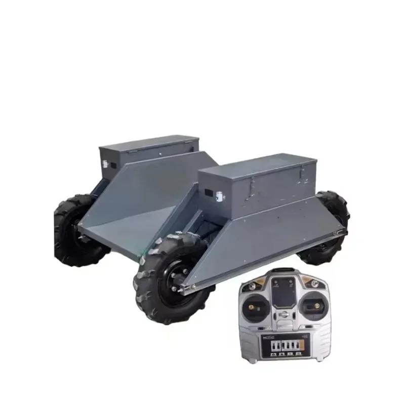 【Popular】 Carrying Size 1750*810mm All-terrain Remote Control Transporter Shed Farm Amphibious Four-wheel Drive Vehicle