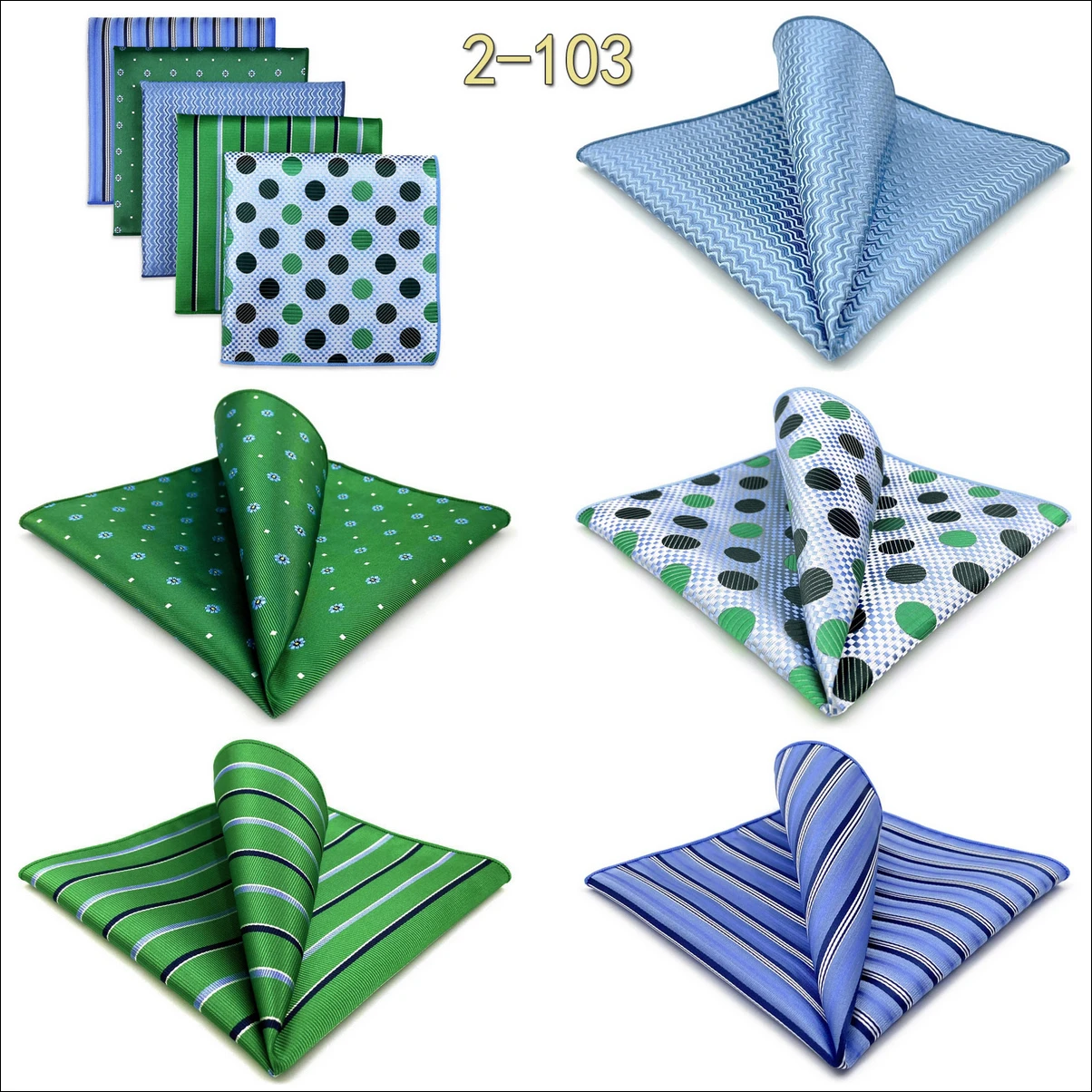 5 PCS Mens Pocket Square Set Assorted Handkerchief Multi Styles Paisley Floral Suit Large 32cm Hanky Business Accessories