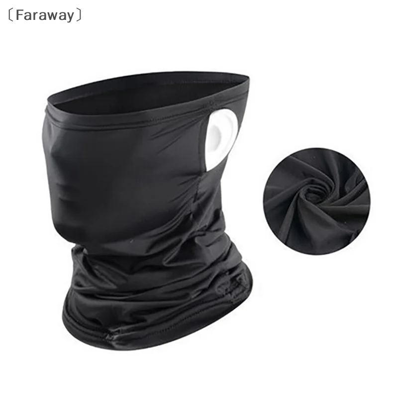 

〔Far〕 Outdoor Ice Silk Sunblock Bib Spring Summer Motorcycle Neck Cover Sports Magic Bandana Riding Mask Full Face Mask