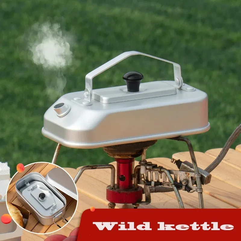 

Outdoor Camping Aluminum Alloy Water Pot Portable and Foldable Boiling Water Japanese Tea Boiling Tea and Coffee Portable Grill