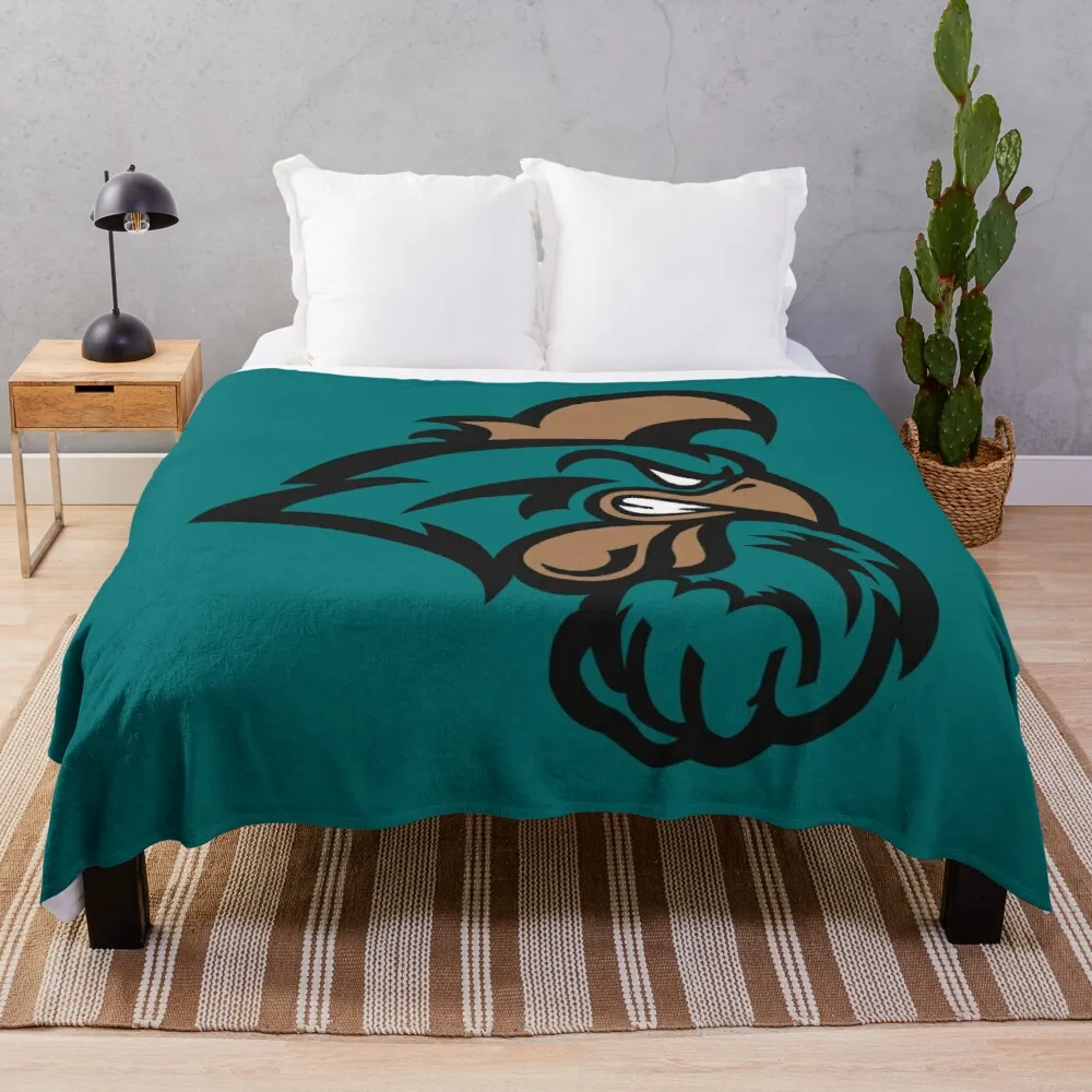 

The Coastal Carolina Chanticleers Throw Blanket quilt blanket retro fur throw blanket decorative bed blankets brand blankets