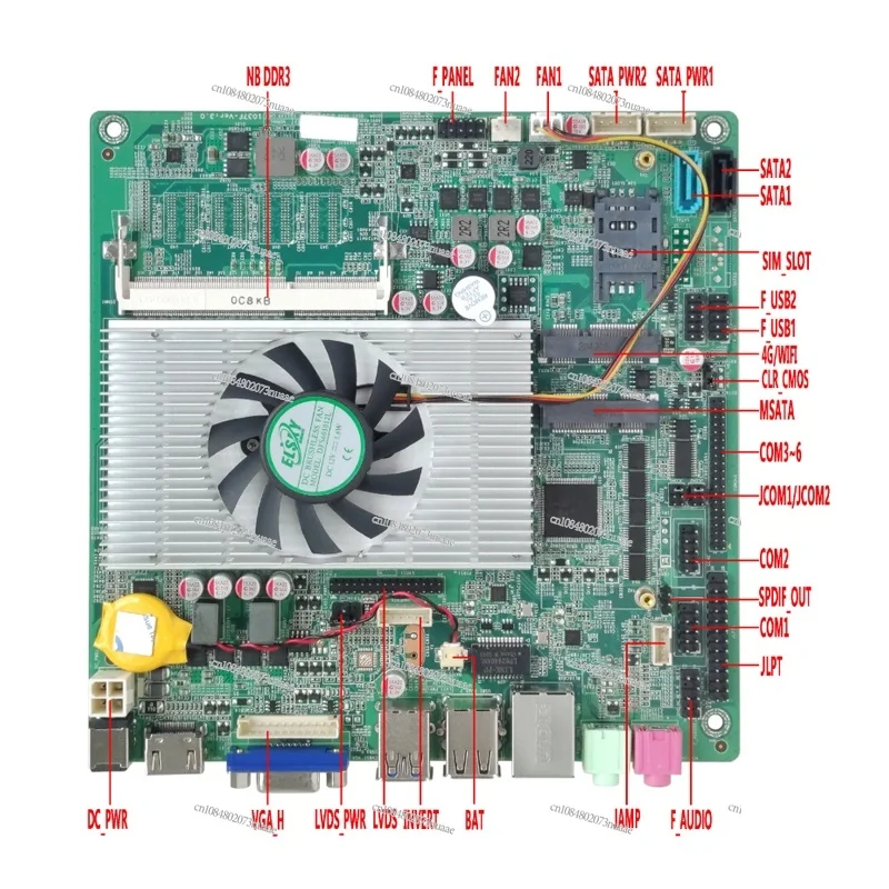 Industrial Control Main Board, Mini ITX and GPU, Industrial Computer Advertising Machine