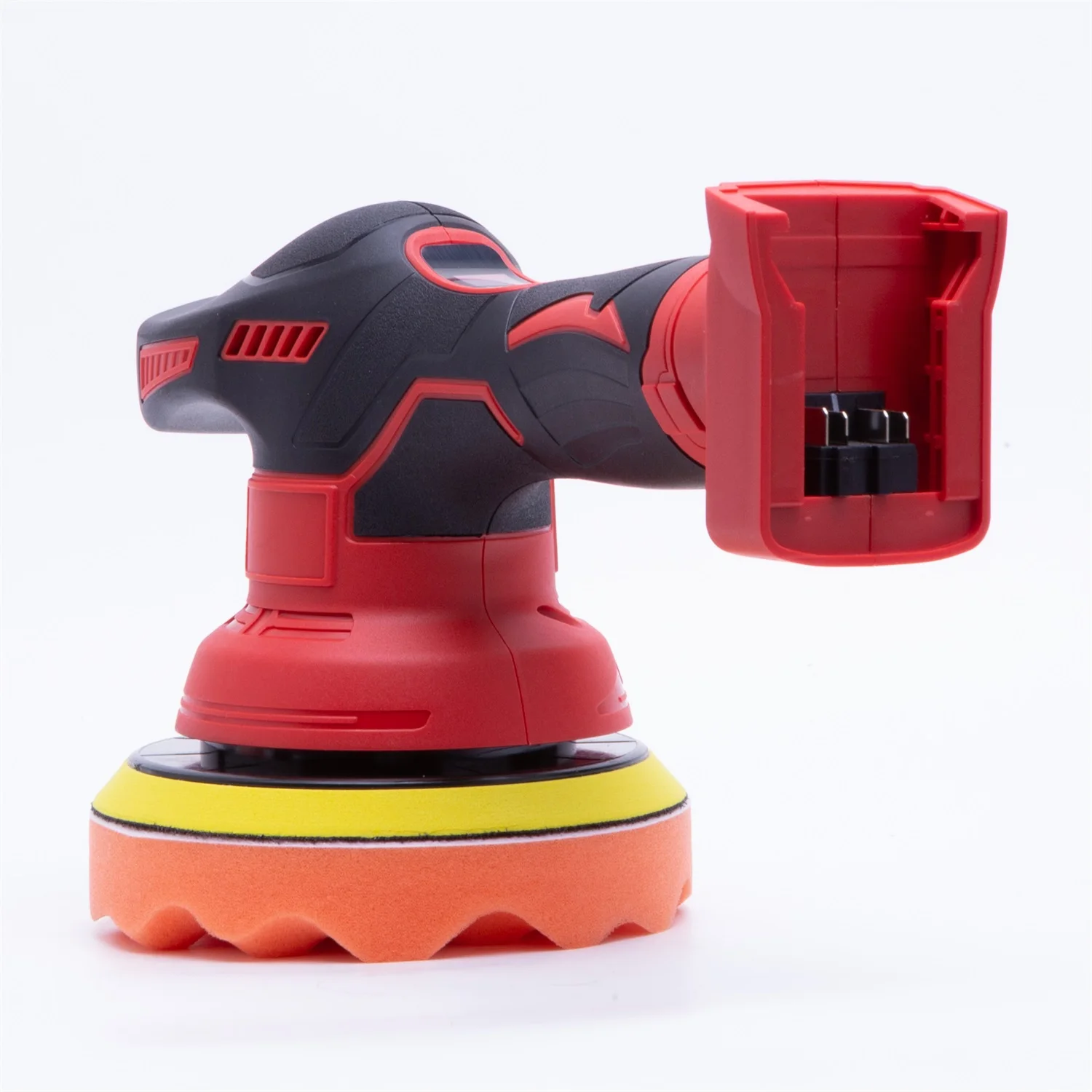 for Milwaukee 18V Power Tools Cordless Car Polisher 8 Gears Electric Auto Polishing Machine Waxing Sanding Sealing(No Battery）