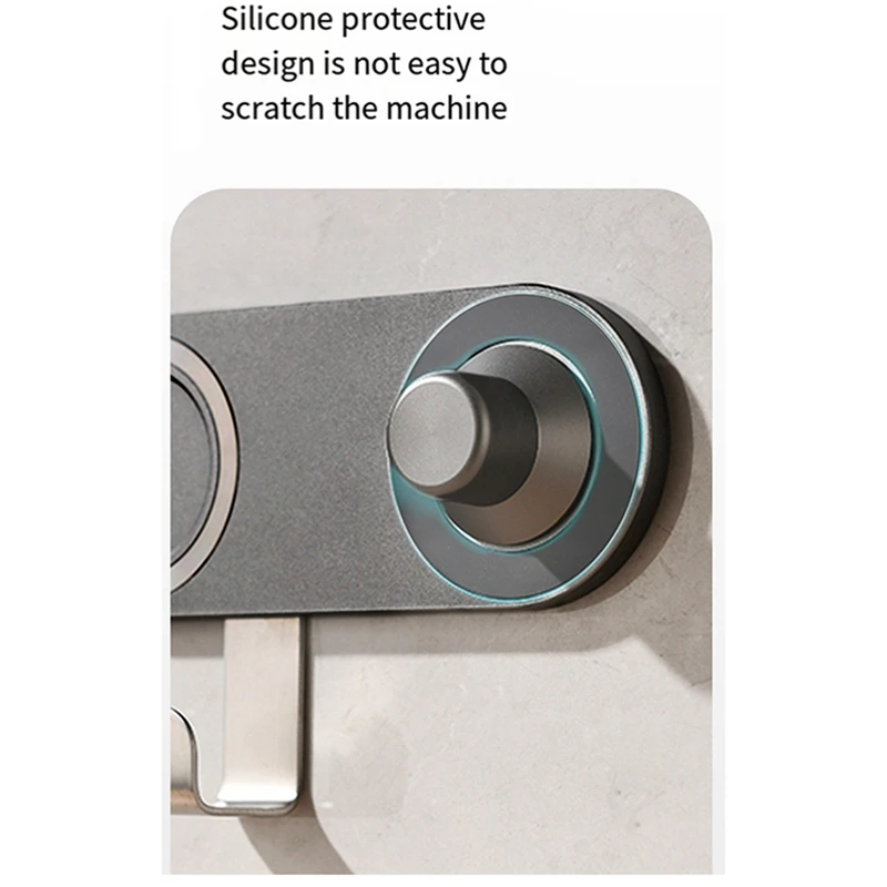 Cintre de rangement à absorption magnétique pour sèche-cheveux, pas de poinçonnage, plastique et alliage d'aluminium, convient pour Laifen LF03 et SE