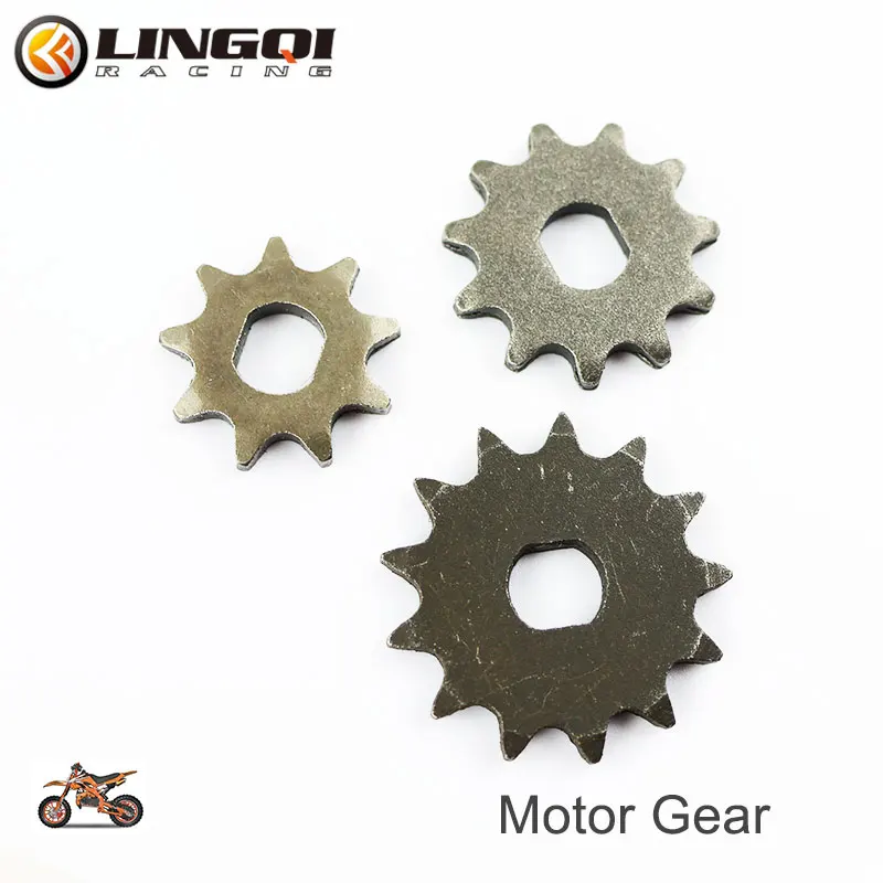 LING QI Motorcycle T8F 13T 11T 9T Sprocket Chain Cog Pinion Engine Gear For 47cc 49cc Mini Pocket Dirt Bike Electric Scooter ATV