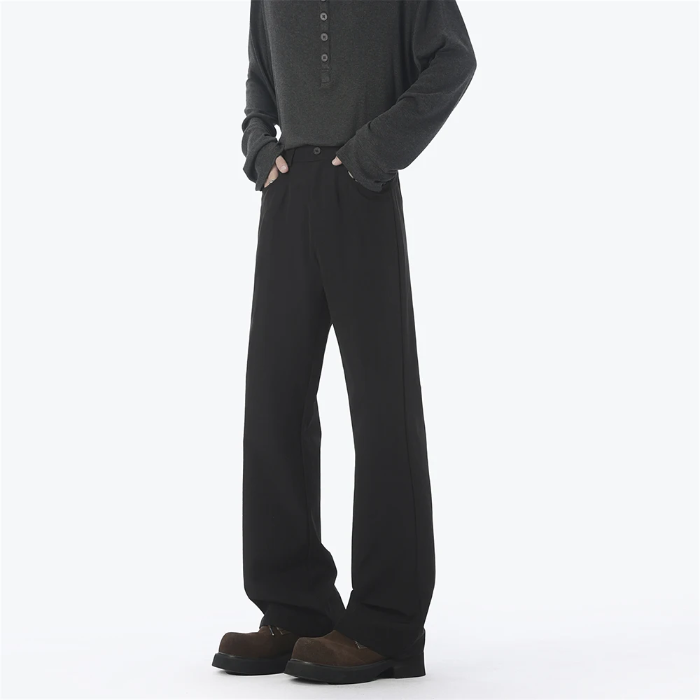 

2025 New autumn and winter straight-leg pants, Hong Kong-style casual pants, workwear long pants, outdoor versatile pants