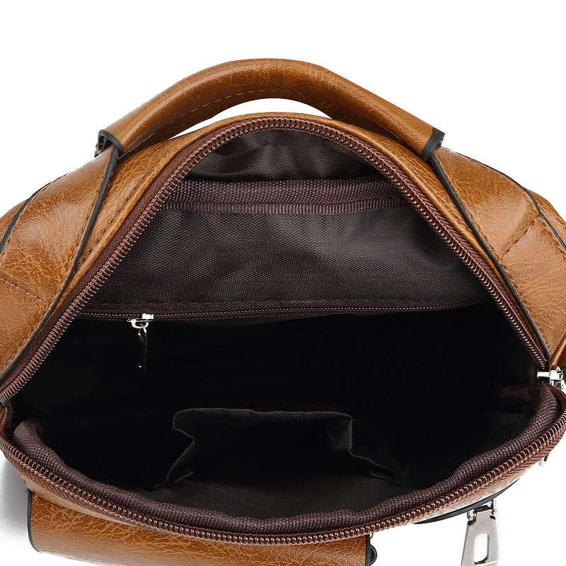 New Casual and Trendy Shoulder Bag, Men's Crossbody Bag, Solid Color POLO Men's Handbag Messenger Bag Men
