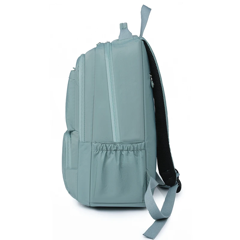 Women Extra-large Backpack School Nylon Travel Rucksack Flower Printing Bag Female Sport 16 inch laptop bag for Weekender