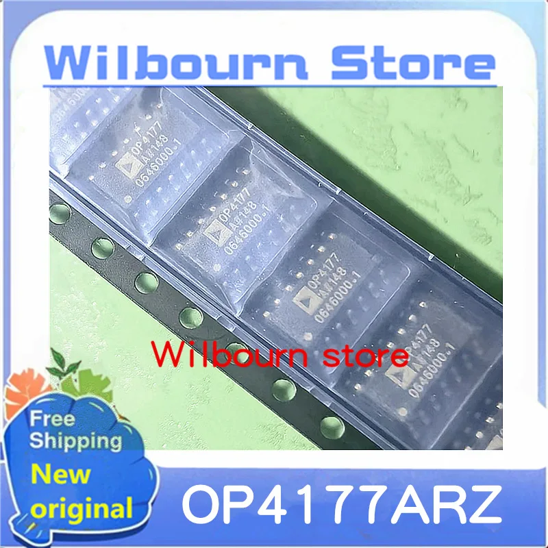 10PCS~50PCS/LOT OP4177 OP4177A OP4177ARZ OP4177ARZ-REEL7 SOP14 100% New Spot stock