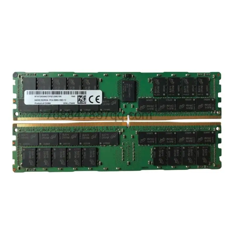 정품 100% DDR4 64G 2S2RX4 PC4-2666V ECC REG RDIMM