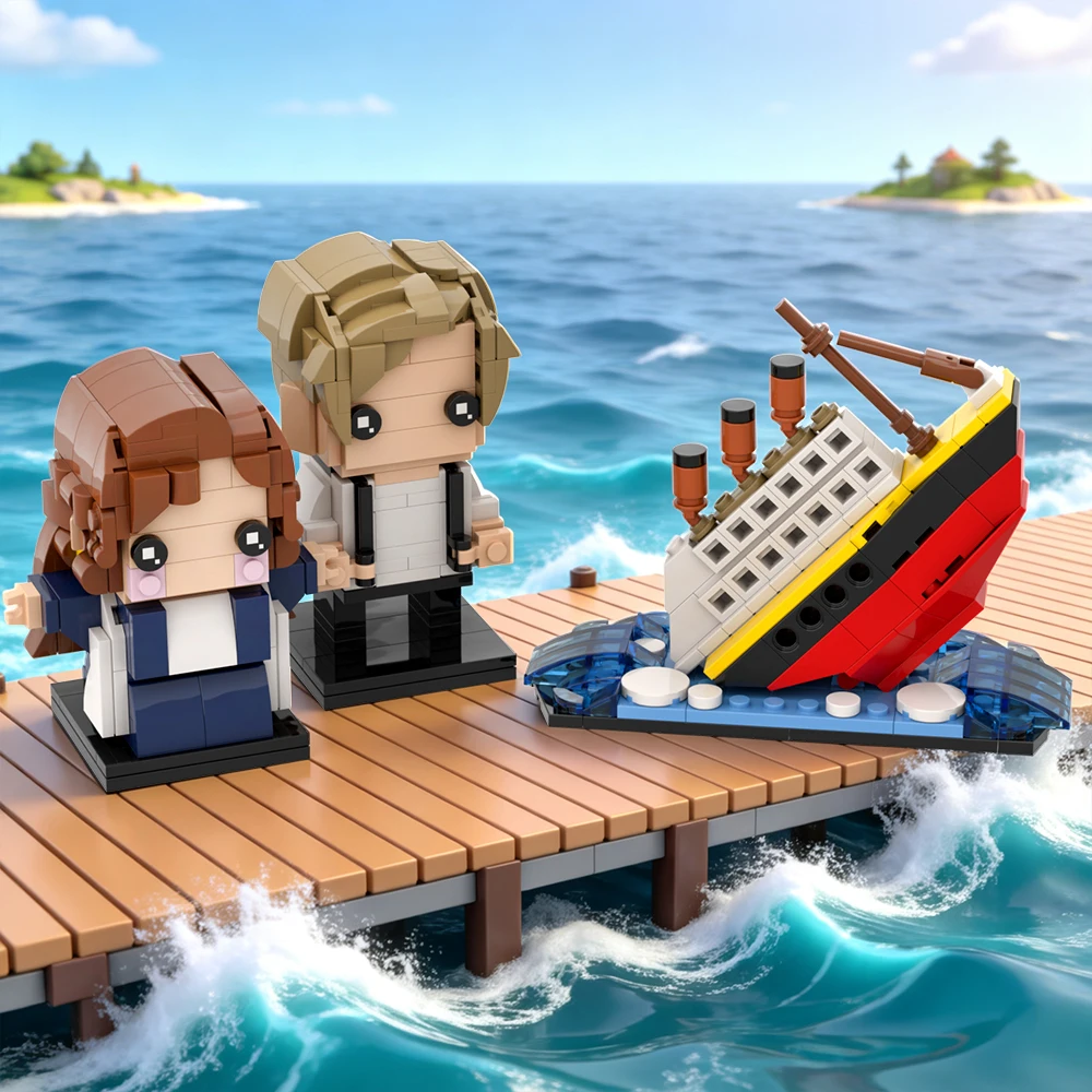 Zestaw do budowy sceny zatapia – Model Kit Titanic recenzja i cena