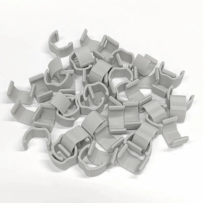 500pcs Fuel Injector Spacer Clip Plastic Parts Fuel Injector Repair Kit 12.8*9.4*7.5mm PS-32013