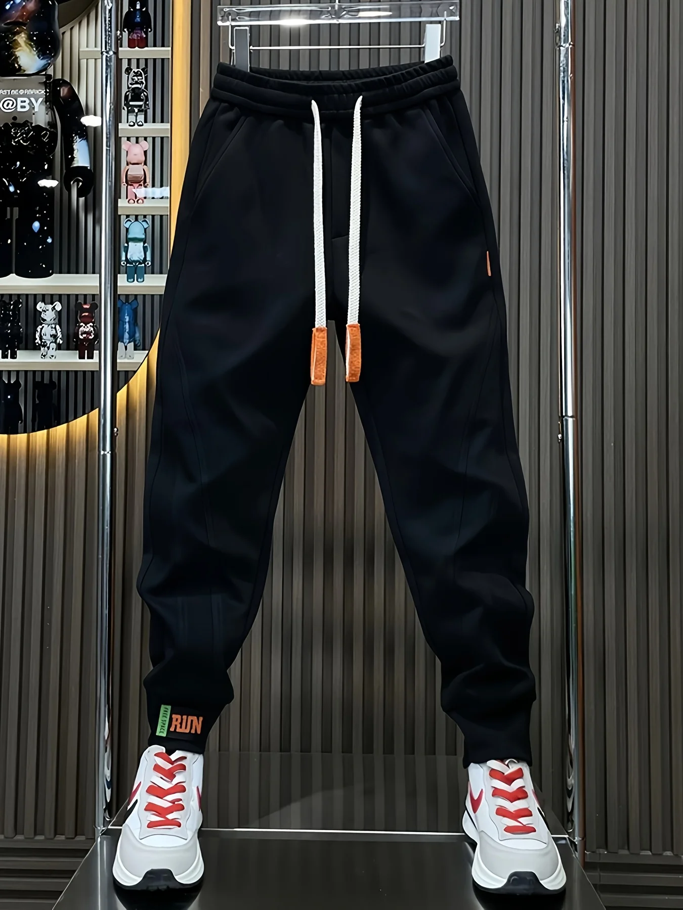 

Men's autumn and winter soft and comfortable ankle pants, fashionable sports pants, versatile casual pants