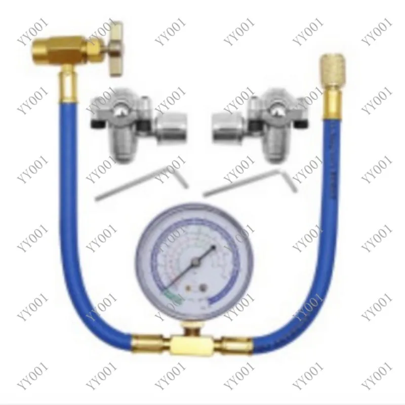 R22 R12 R600 Refrigerant Charging Hose 1/4 SAE 8014VC for Fridge AC Home System
