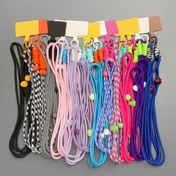 Cute Phone Lanyard Adjustable Diameter Outdoor Universal Case Crossbody Shoulder Card Neck Cord Clip Hang Anti-lost Wrist Strap