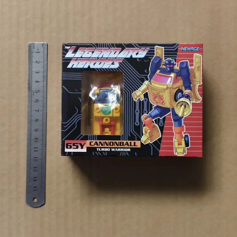 NA H65Y Gesmokte schelp gele katrol NEWAGE Origineel kleinschalig Mecha-transformatiespeelgoed Vakantiecadeau