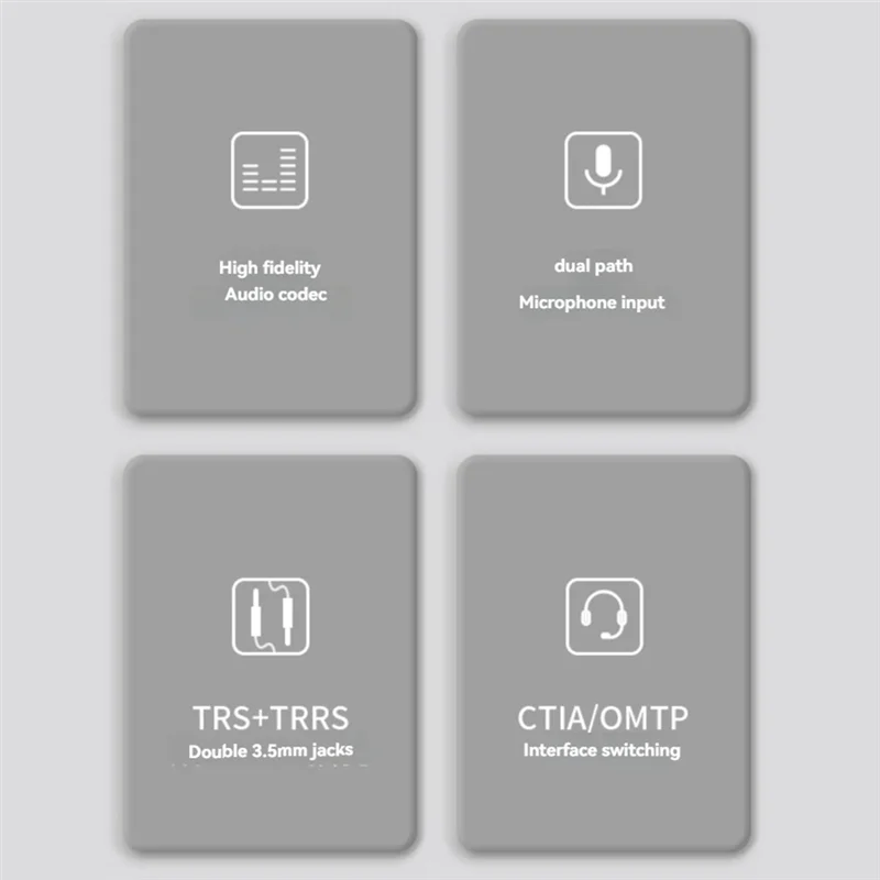 AP-Audio Module (STM32G030) Audio Interactive Expansion Module TRS+TRRS Dual 3.5Mm Jack