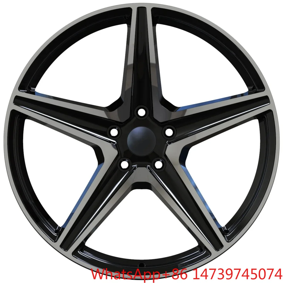 Customized Forged Rims Five Spoke Aluminum Alloy Passenger Car Wheels 18 19 20 21 Inch