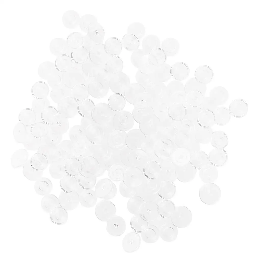 Button Snap Fastener Kit Resin Plastic Poppers Round Snap Buttons for Home Sewing and Crafting DIY