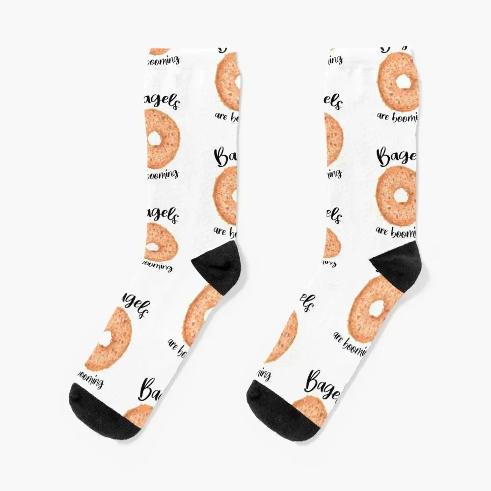 

Bagels are booming Socks crazy floor christmas gifts Boy Socks Women's