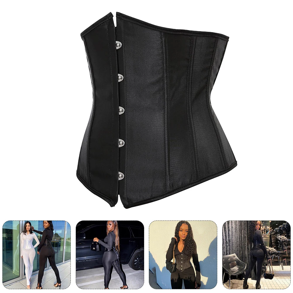 

1pc Waist Training Vest Tummy Control High Elastic Spandex Close-Fitting Trimmer Wrap for Women Gym Wear