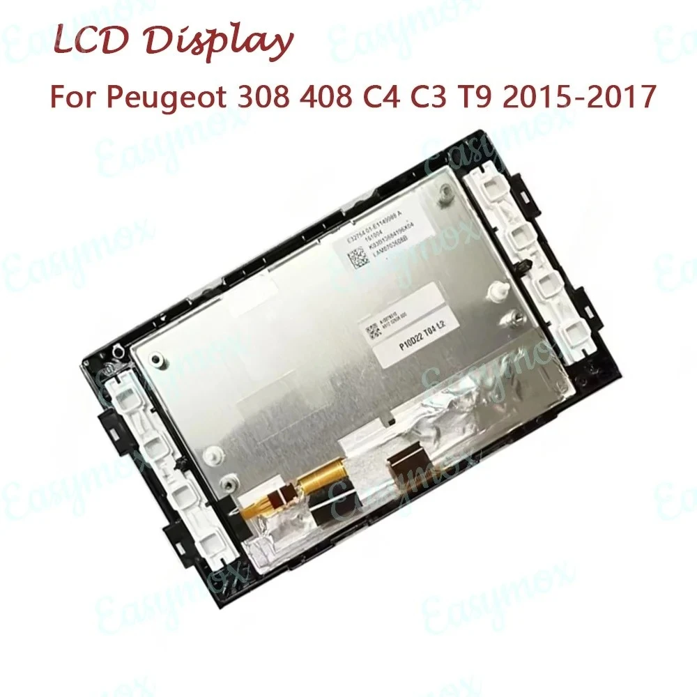 

LAM0703608B 7" LCD Display For Peugeot 308 408 C4 C3 T9 2015-2017 Citroen Car Navigation GCX156AKS-E