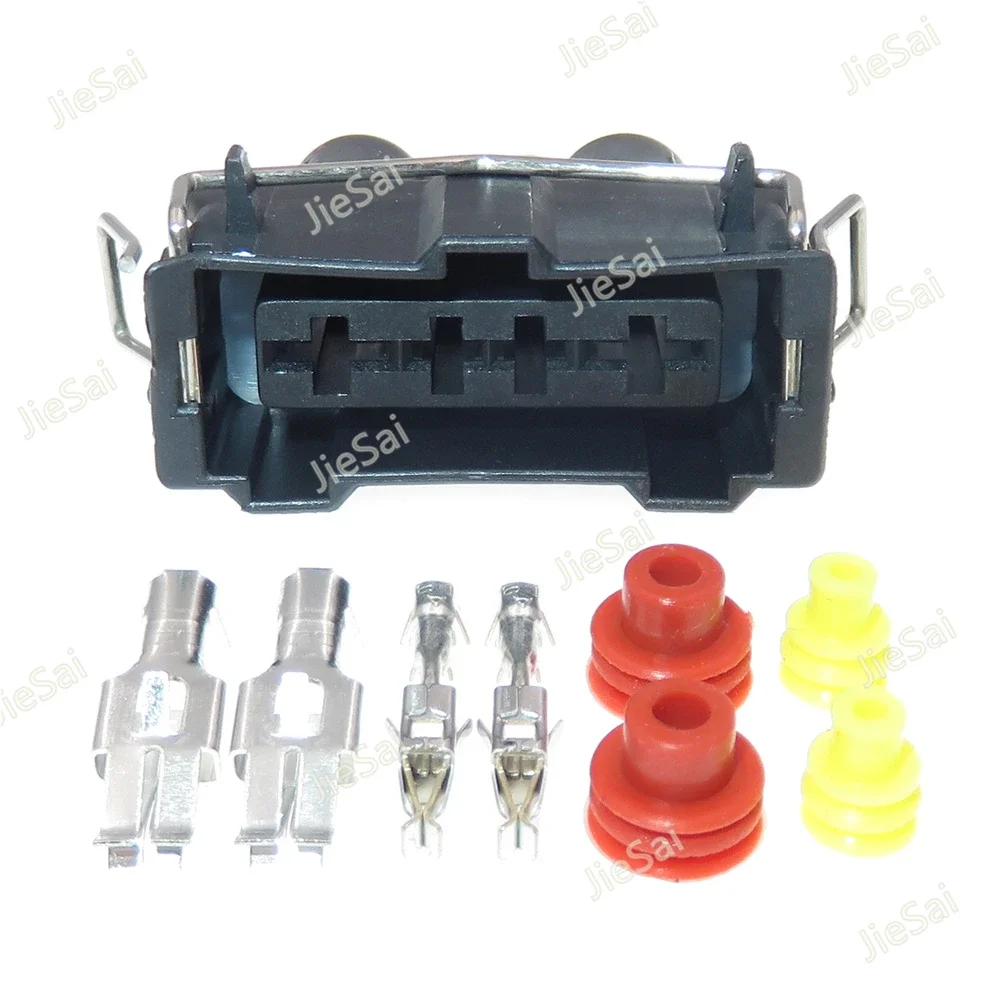 

4 Pin 3.5 6.3 Series 357 906 231 Automotive Waterproof Socket Plastic Housing Electric Wire Composite Connector