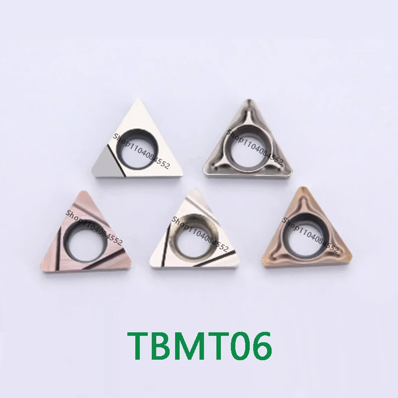 TBMT TBGT TBMT06 Triangular inner hole cutter grain TBMT060102 DP TBMT060104 TBGT060102L-F TBGT060104L-F PCD CBN inserts