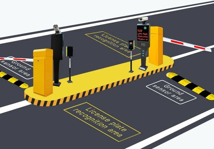 License Plate Recognition LPR Camera Parking System Vertical Parking Systems Lpr Camera Parking Management System LPR