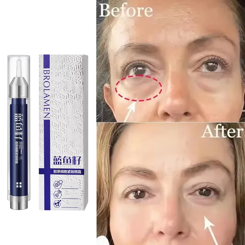 

Blue Fish Seed Collagen Firming Eye Cream for Diminishing Pigments and Dark Eye Circles Skincare Products