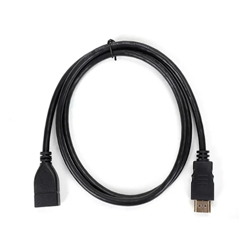 Adaptador de Cable de extensión compatible con HDMI, Cable extensor HDMI macho a hembra de 3m, 2m, 1m, 1080P para TV HD, LCD, portátil, proyector PS3