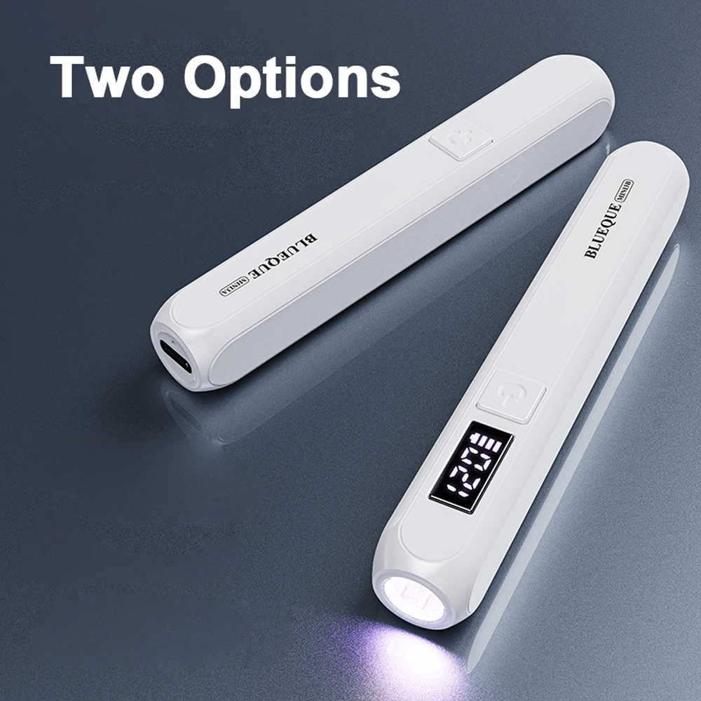 Mini Portable Quick Dry UV LED Nail Dryer Lamp Nail Light For Curing Gel Polish Storage Focus Light Type-C Rechargeable Manicure