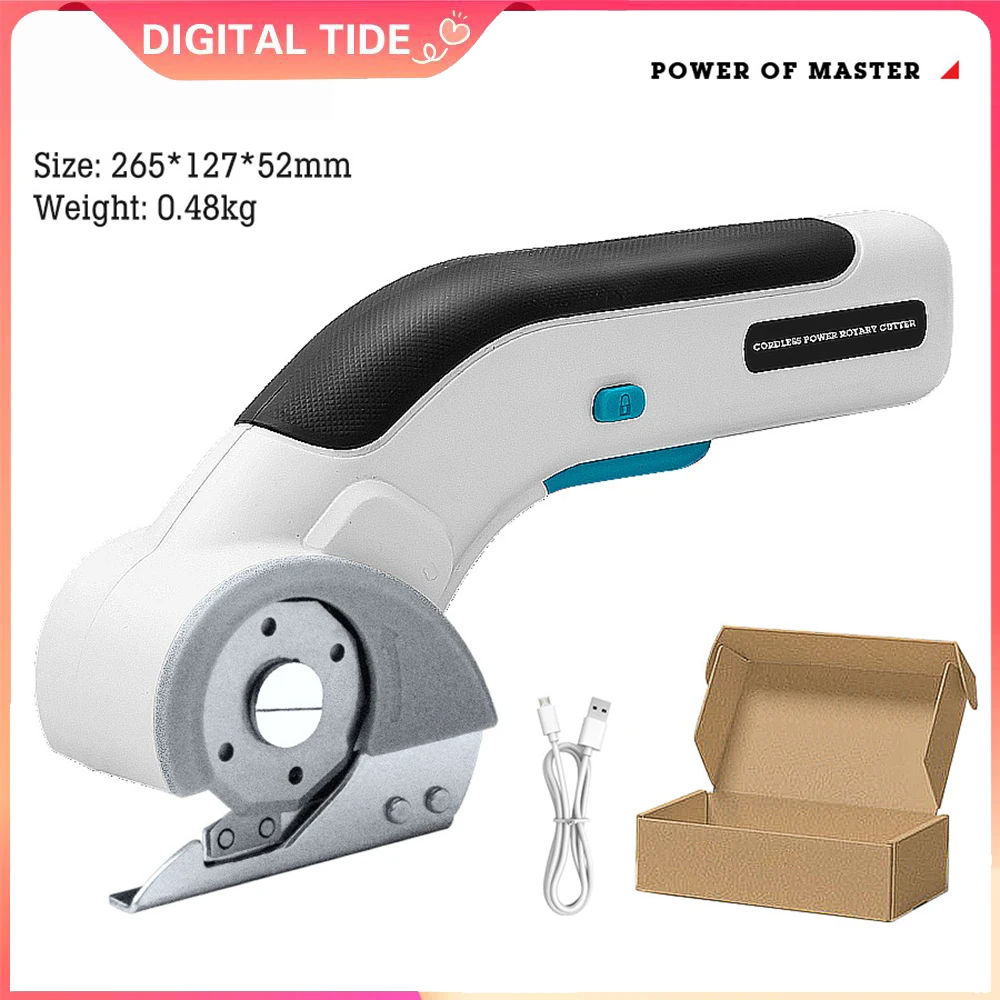 

Аккумуляторные электрические ножницы 3,6 В, перезаряжаемая машина для резки ткани, швейные ножницы, триммер для ковров, инструменты для резки ковров из ПВХ и кожи