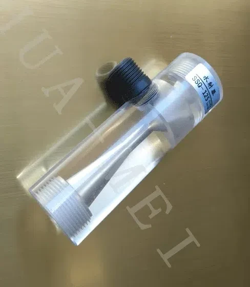 SSQ series water ejector transparent plexiglass material Venturi jet for water and fertilizer machine