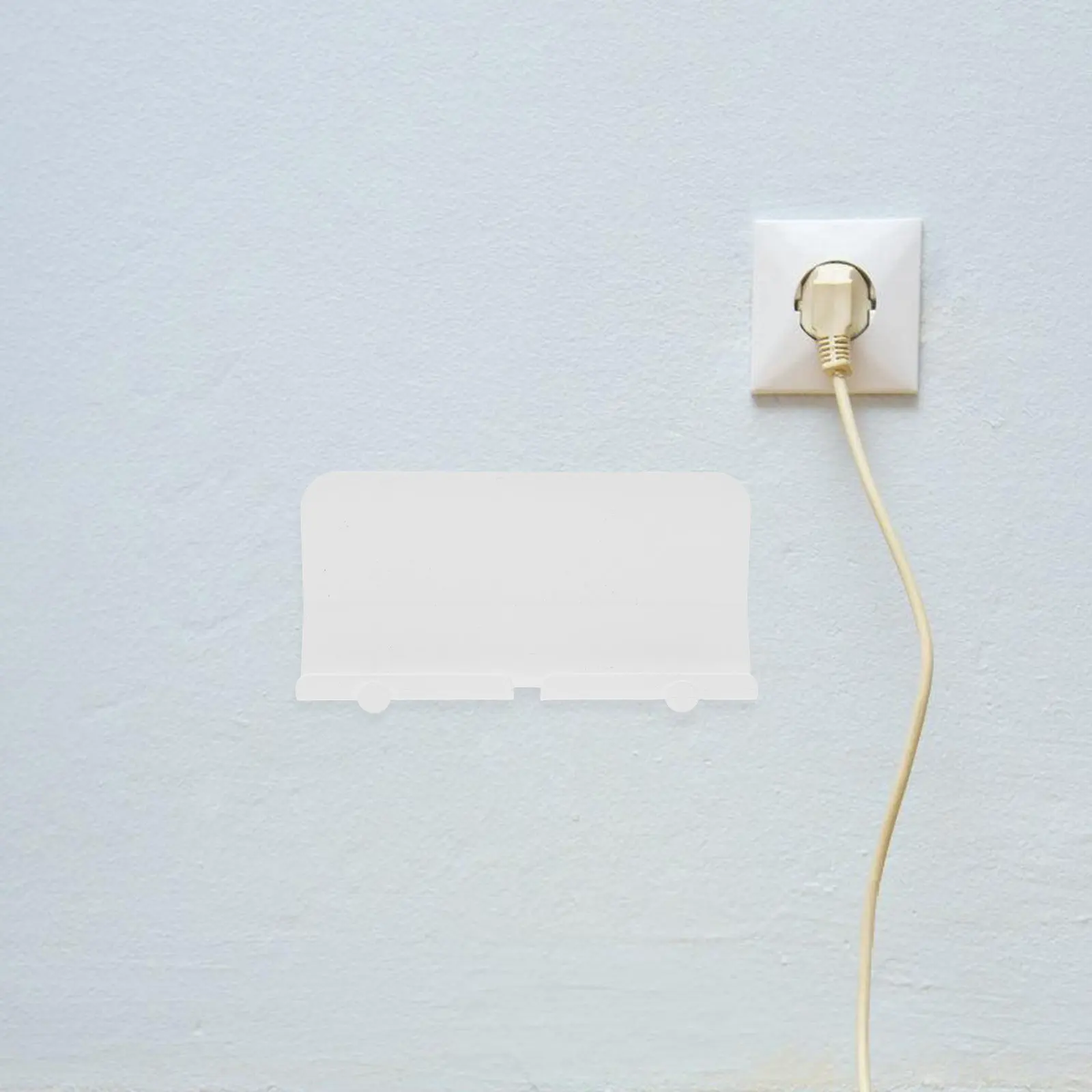 3 unidades de soporte organizador de pared para teléfonos – soporte universal de ABS para cargar teléfonos inteligentes, tabletas y para guardar objetos en el hogar.
