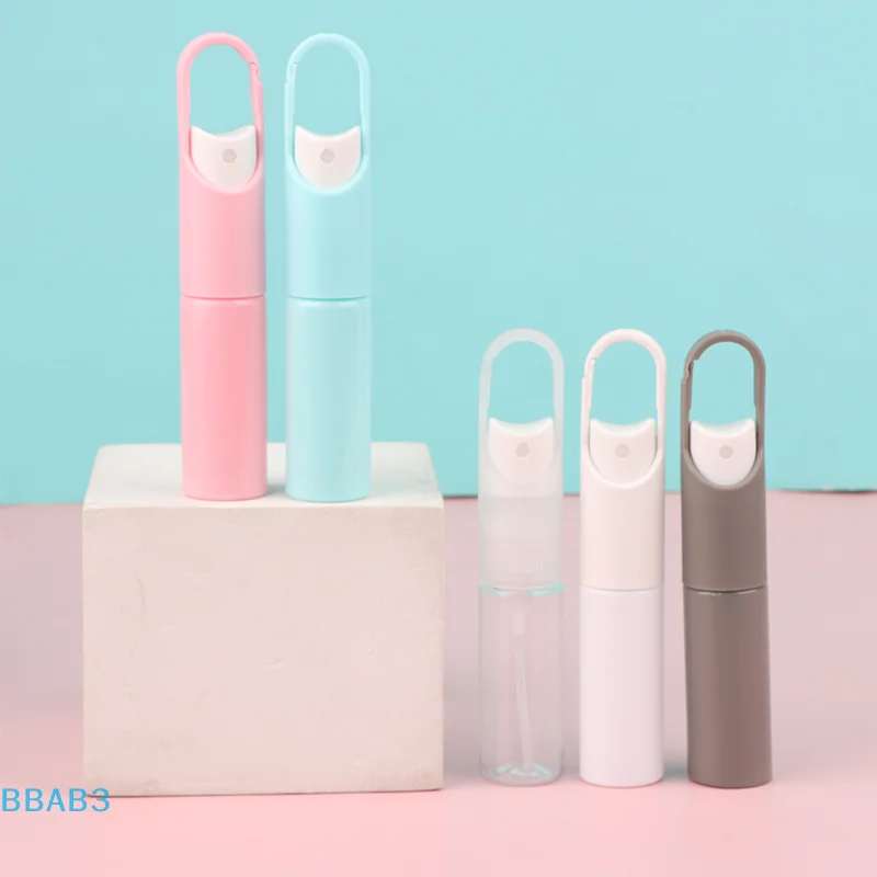 20ml 미니 휴대용 리필 형 향수 손 소독제 알코올 후크 스프레이 펌프가있는 휴대용 병 빈 향수 용기