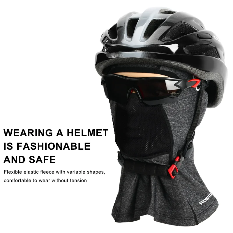 Cycling Full Face Mask Sun Protection Balaclava Summer Cool Breathable Outdoor Riding Headwear Quick-Drying Ice Silk Sports Mask