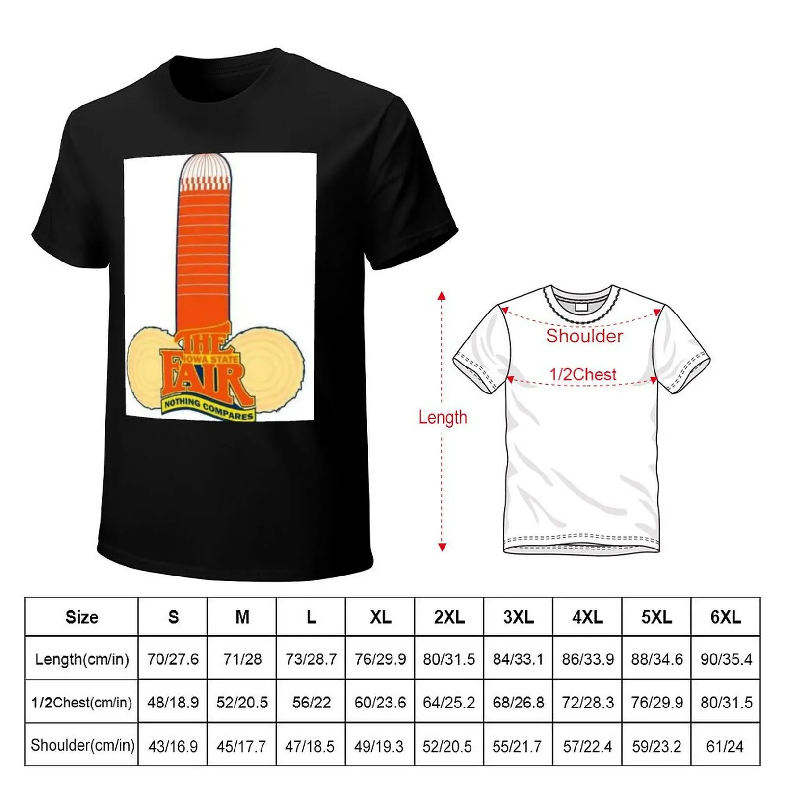 Iowa State Fair Nothing Compares Shirts! T-Shirt Tough Fabric Work Tee
