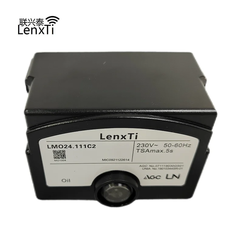 LenxTi LMO24.111C2-Oil Burner Control, 2-stage, QRB/QRC, TSA=10s, t3n=10s, AC230V