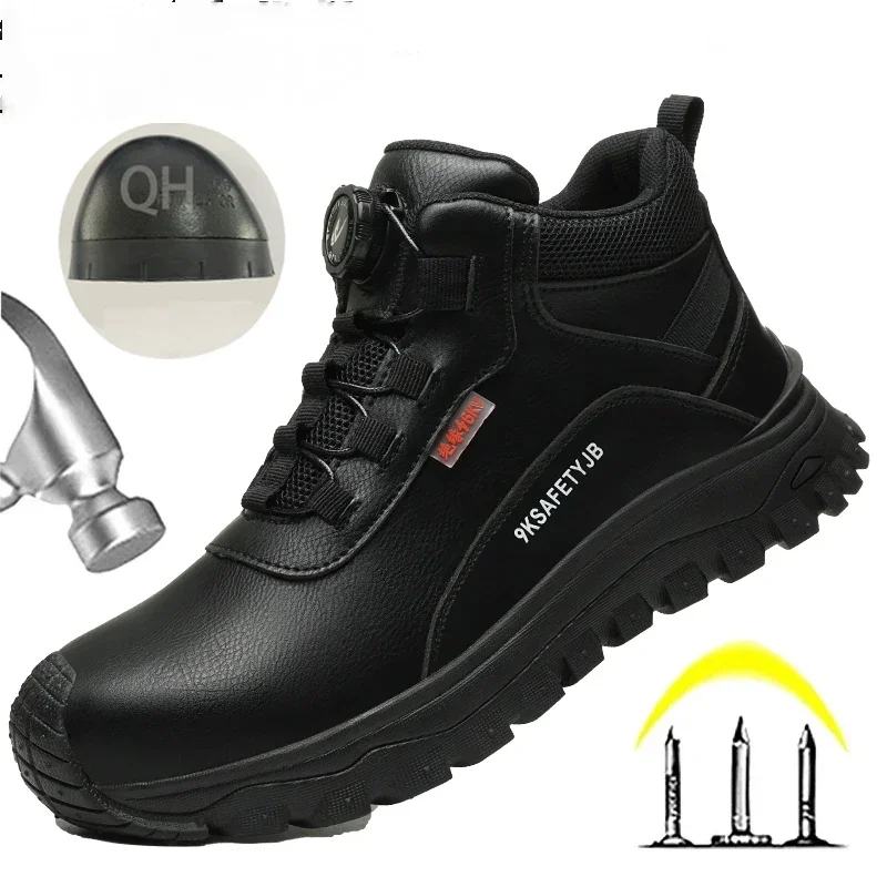 6KV Insulated Breathable Water-Resistant Anti-Slip Comfortable Work Footwear for Casual And ProfeMen's Fashionable Safety Shoes