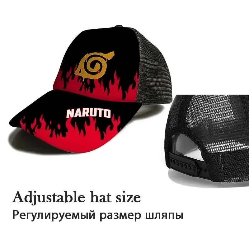 Anime Naruto Baseball Cap Summer Beach Sun Hat Uchiha Itachi Sharingan Eye Cosplay Adjustable Sport Cap Toys for Children Gifts