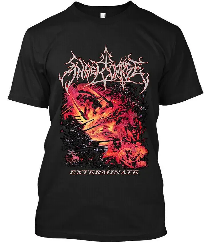 Limited New Popular Angelcorpse Exterminate American Death Music T-Shirt S-4XL High Quality 100%Cotton Short Sleeve