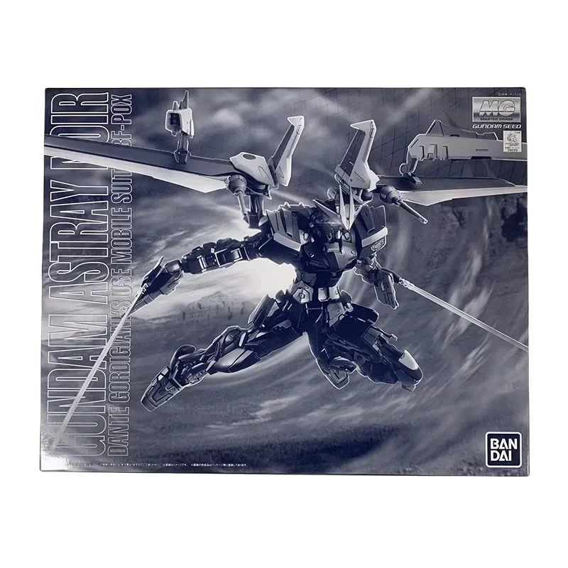 Original Bandai Anime GUNDAM ASTRAY NOIR MBF-P0X MG 1/100 Assembly Action Figure Model Toys Collectible Ornaments Gifts In Stock