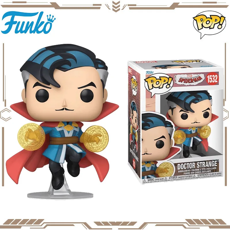 

Funko POP Original Marvel Spider-Man Doctor Strange 1532 Action Figure Toys for Boys Girls Gift Collectible Model Ornaments
