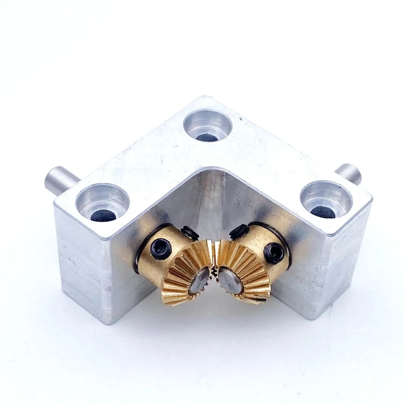 

4MM Shaft Small Right Angle Commutator 90 Degree Drive Angle Converter Bevel Gearbox Speed Ratio 1: 1