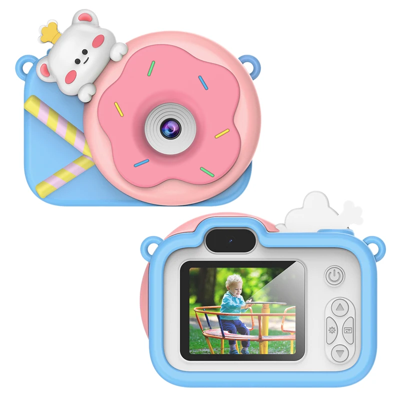 Mini Camera Kids Camera 1080P HD Dual Camera Kids Digital Camera Auto Focus Vintage Camera Easy to Carry