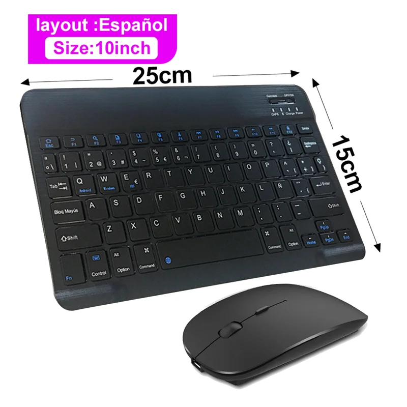 

CMB-pMini Wireless Bluetooth Keyboard Mouse Combo for Phone Tablet Laptop for Android