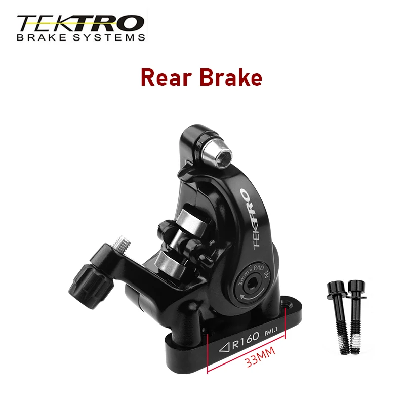 Tektro Bremsleitung Road Bike Double Pison Tektro MD C550 Disc Brake Bike Disc Mechanical Brake Bicycle Cable Caliper